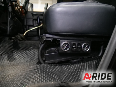 Рис. 7 Наши проекты: Вспомогательная пневмоподвеска на УАЗ Хантер