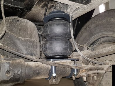 Рис. 3 Наши проекты: Установка пневмоподушек на заднюю ось УАЗ Патриот