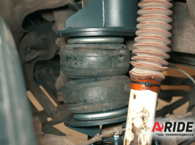 Рис. 6 Наши проекты: Установка пневмоподвески на УАЗ Патриот 