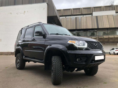 Рис. 10 Наши проекты: Установка комплекта пневмоподвески УАЗ Патриот