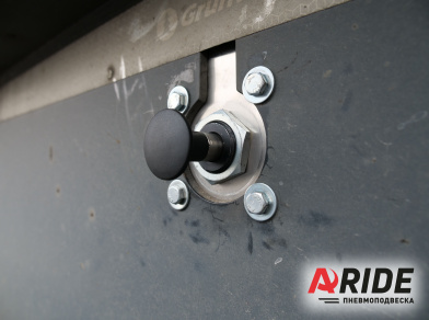 Рис. 7 Наши проекты: Установка пневмоподвески и механизма подъёма оси Volvo FH16 + BPW