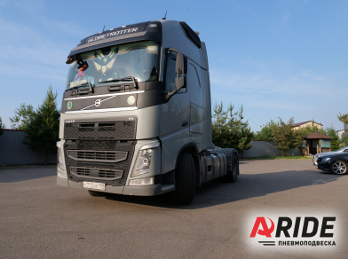 Рис. 1 Наши проекты: Пневматические подушки на Volvo FH16