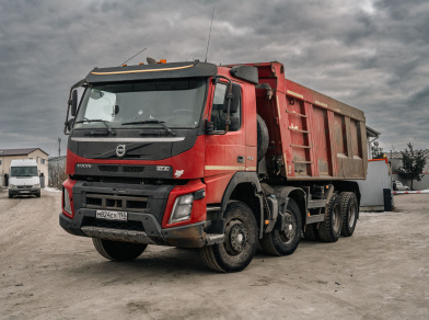 Рис. 1 Наши проекты: Пневмоподвеска на Вольво самосвал