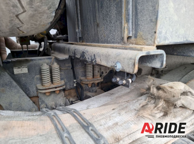 Рис. 6 Наши проекты: Установка вспомогательной пневмоподвески на Volvo FMX