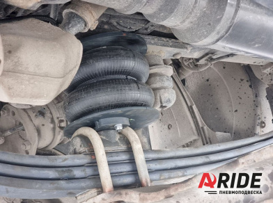 Рис. 4 Наши проекты: Установка вспомогательной пневмоподвески на Volvo FMX