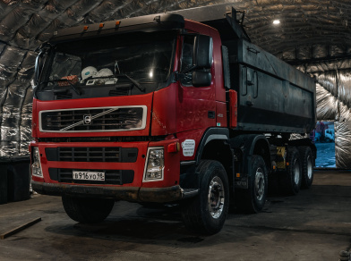 Рис. 1 Пневмоподвеска на Volvo FM