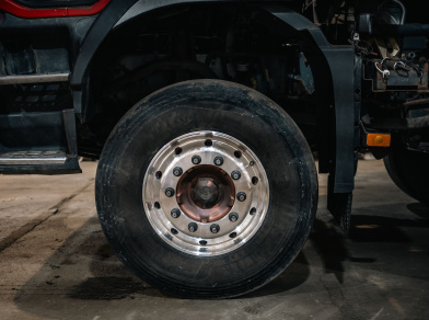 Рис. 4 Пневмоподвеска на Volvo FM