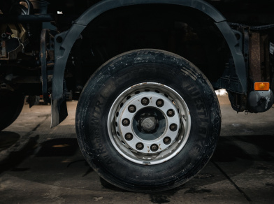 Рис. 3 Пневмоподвеска на Volvo FM