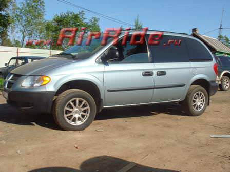 Пневмоподвеска на автомобиль, пневмоподушки, пневмокомпрессор, пневмоподвеска на Dodge caravan