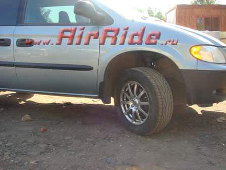 Пневмоподвеска на автомобиль, пневмоподушки, пневмокомпрессор, пневмоподвеска на Dodge caravan