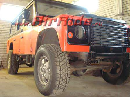 Пневмоподвеска на автомобиль Land Rover Defender