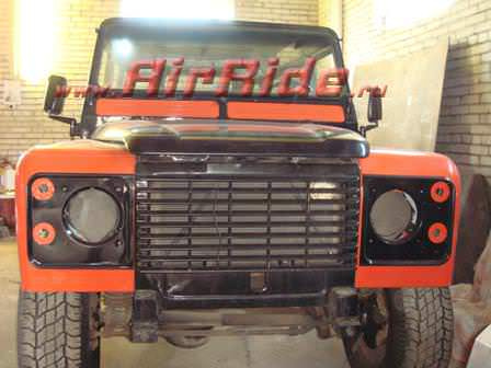 Пневмоподвеска на автомобиль Land Rover Defender