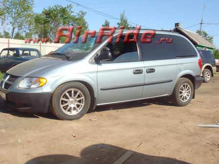 Пневмоподвеска на автомобиль, пневмоподушки, пневмокомпрессор, пневмоподвеска на Dodge caravan