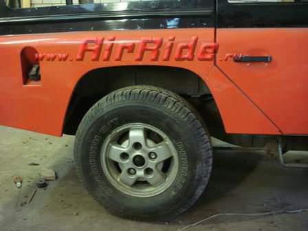 Пневмоподвеска на автомобиль Land Rover Defender