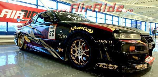 Пневмоподвеска на Nissan Skyline