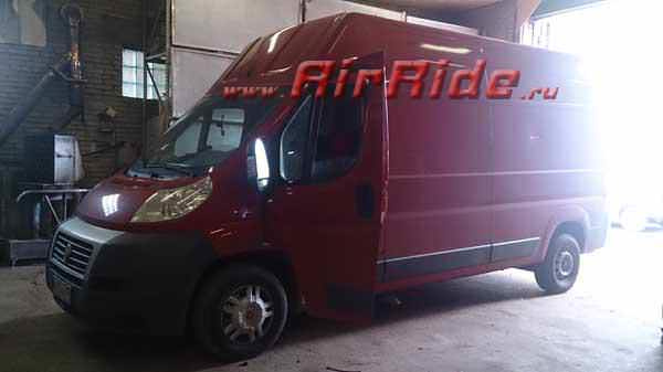 Пневмоподвеска на Фиат Дукато