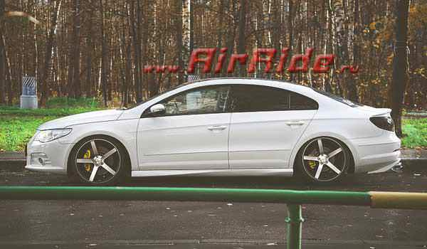 Пневмоподвеска на Volkswagen Passat установка в Санкт-Петербурге