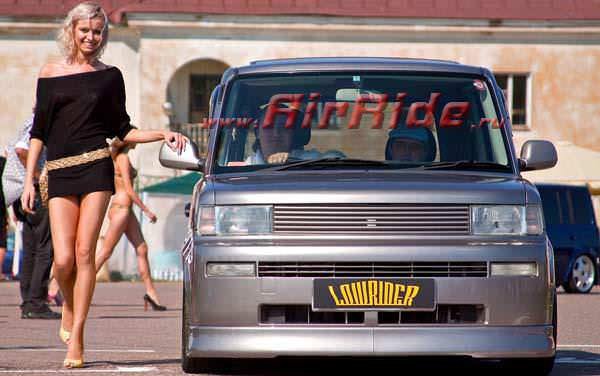 Пневмоподвеска на Toyota bb