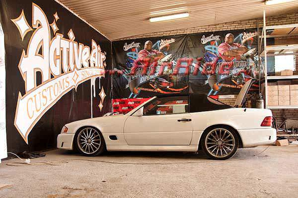 Mercedes W129 на пнвемоподвеске