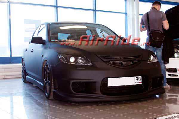 Пневмоподвеска на Mazda 3