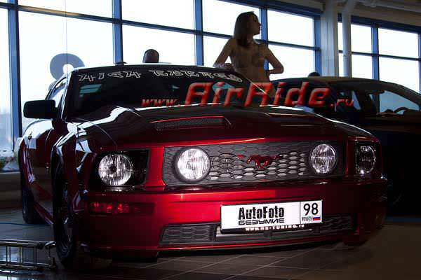 Пневмоподвеска на Ford Mustang