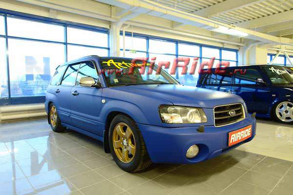 Пневмоподвеска на автомобиль, пневмоподушки, пневмоамортизаторы, пневмоподвеска на Subaru Forester