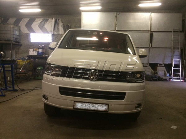 Установка пневмоподвески на Volkswagen Multivan 4 motion 2014 г.в. - фото и описание работ, технические детали проекта и характеристики
