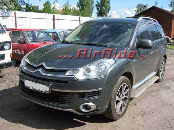 Пневмоподвеска на Citroen C-Crosser установка в Санкт-Петербурге