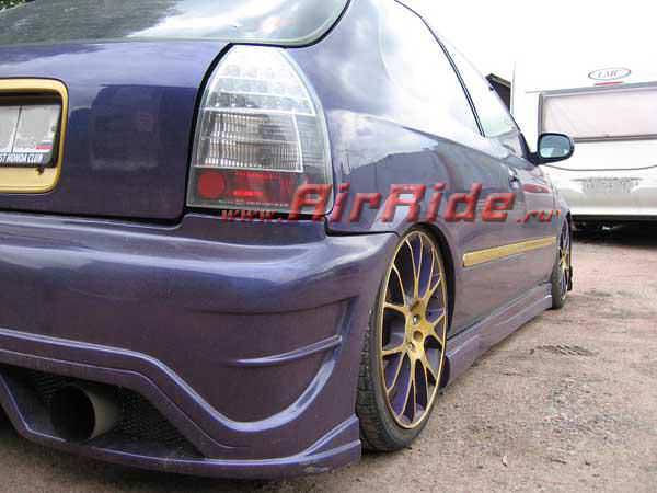 Пневмоподвеска на Honda Civic установка в Санкт-Петербурге