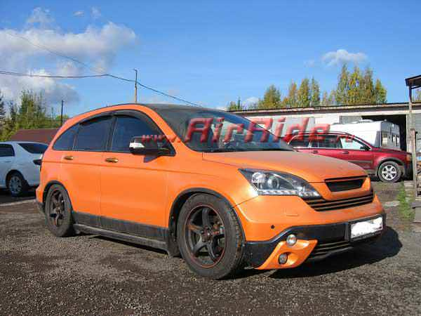 Установка пневмоподвески на Honda CR-V