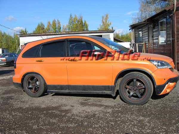 Установка пневмоподвески на Honda CR-V