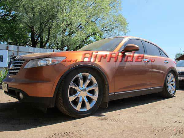 Пневмоподвеска на Infinity FX35