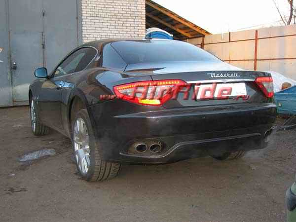 Пневмоподвеска на Maserati GranTurismo установка в Санкт-Петербурге