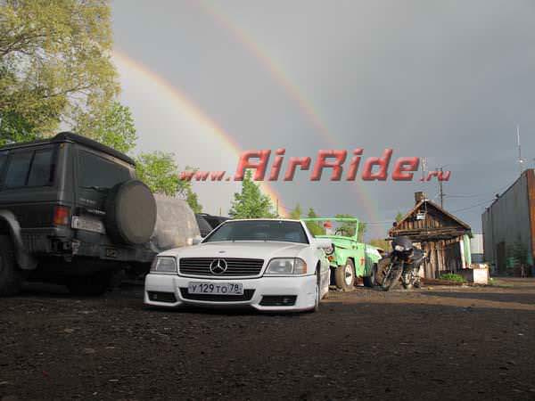 Пневмоподвеска на автомобиль Mercedes SL320 W129