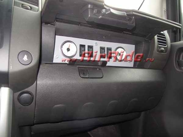 Пневмоподвеска на Nissan Pathfinder установка в Санкт-Петербурге