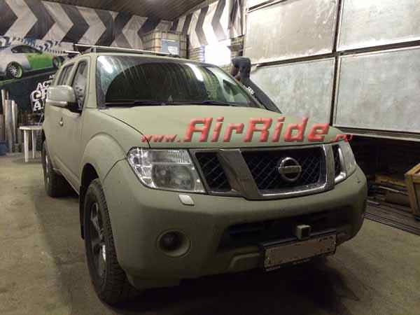 Пневмоподвеска на Nissan Pathinder 2012г.в.