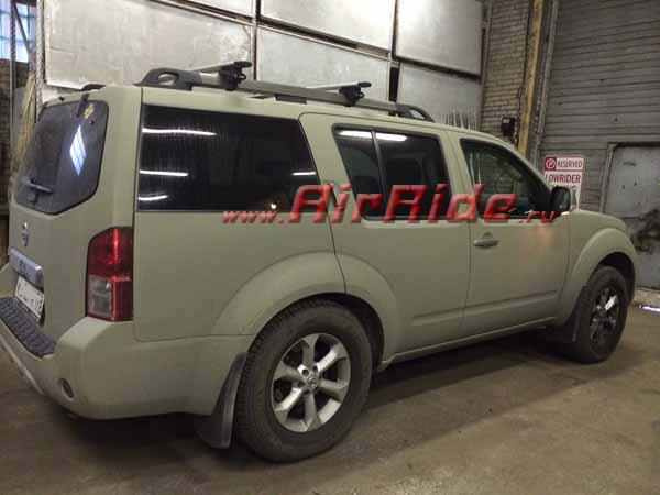 Пневмоподвеска на Nissan Pathinder 2012г.в.