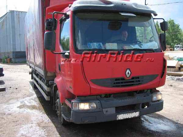 Пневмоподвеска на Renault Midlum установка в Санкт-Петербурге