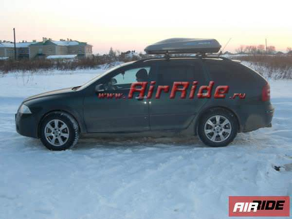 Пневмоподвеска на Skoda Scout