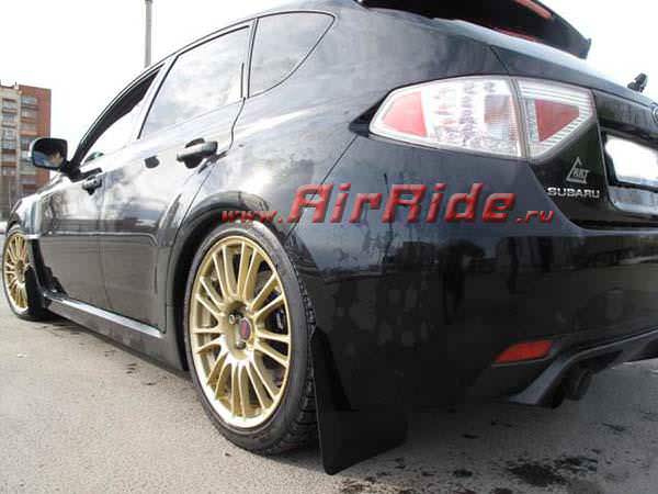 Пневмоподвеска на Subaru WRX