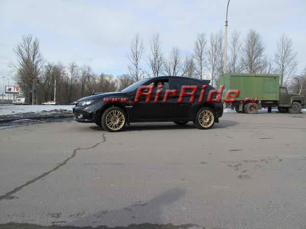 Пневмоподвеска на Subaru WRX