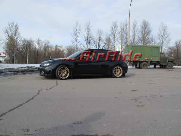 Пневмоподвеска на Subaru WRX