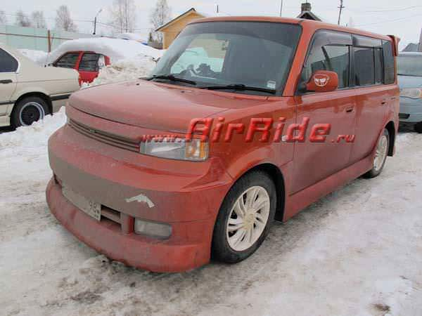 Пневмоподвеска на Toyota BB