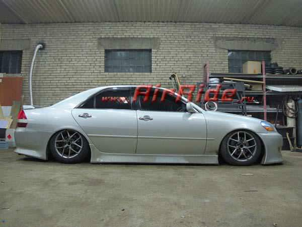 Пневмоподвеска на автомобиль, пневмоподушки, пневмоамортизаторы, пневмоподвеска на Toyota Mark2