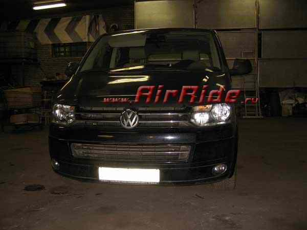 Пневмоподвеска на VolksWagen Multivan установка в Санкт-Петербурге