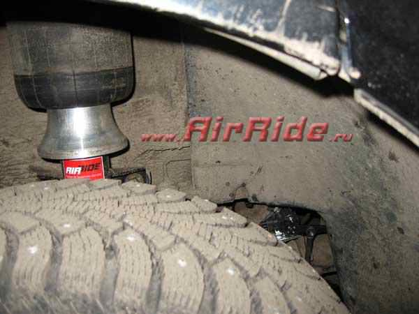 Пневмоподвеска на VolksWagen Multivan установка в Санкт-Петербурге