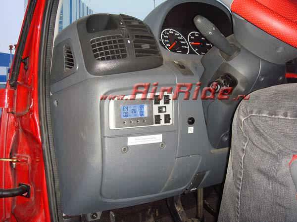 Пневоподвеска на автодом Fiat Ducato Hymer