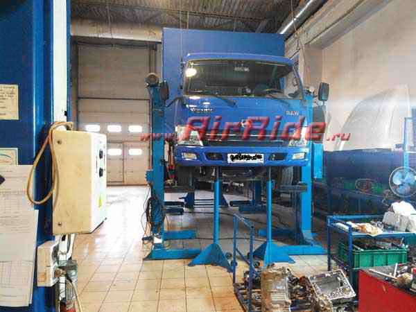 Пневмоподвеска на BAW Fenix