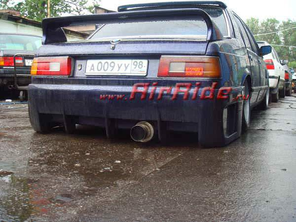 Пневмоподвеска на автомобиль, пневмоподвеска, пневмоподушки, пневмоамортизаторы, пневмоподвеска на BMW E23 Акула