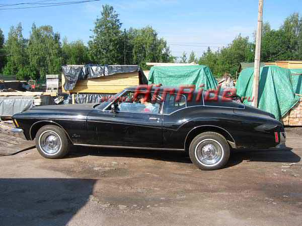 Установка пневмоподвески на Buick Rivera 1971 г.в. - фото и описание работ, технические детали проекта и характеристики